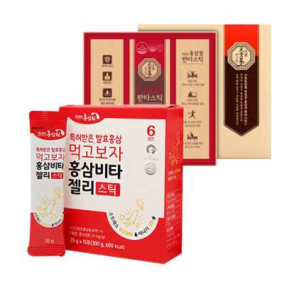 먹고보자홍삼비타젤리 + 고려홍삼정 판타스틱